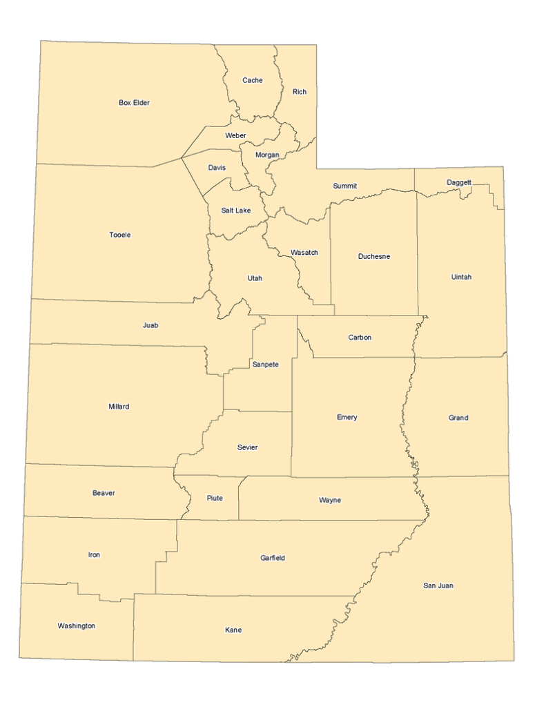 Utah counties
